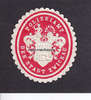 Zwickau Siegelmarke / Verschlussmarke / Polizeiamt der Stadt Zwickau -