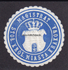 Krakowa/Krakau/Polen Siegelmarke / Verschlussmarke / Magistrat / Stol. Król. Miasta Krakowa.
