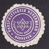 Hannover Siegelmarke / Verschlussmarke / Phosphatfabrik Hoyermann Hannover / ...