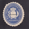 Bayern Siegelmarke / Verschlussmarke / K. B. I. Fuss-Artillerie-Regiment Bothmer