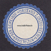 Großbeeren/Kreis Teltow Siegelmarke / Verschlussmarke / Der Gemeinde-Vorstand z. Gross-Beeren / Kreis...