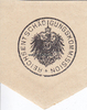 Preussen Aufdruckmarke / Siegelmarke / Reichsentschädigungskommission