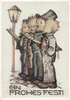Bundesrepublik Deutschland Ansichtskarte / Postkarte / Hummelkarte / Ein frohes Fest! / Nr. 5432 -