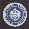 Australien Siegelmarke / Verschlussmarke / Kaiserlich Deutsches General-Konsulat für ...
