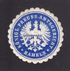 Hameln Siegelmarke / Verschlussmarke / Königl. Preuss. Amtsgericht Hameln