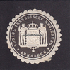 Arnsberg Siegelmarke / Verschlussmarke / Königl. Preussische Regierung Arnsberg