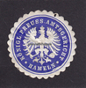 Hameln Siegelmarke / Verschlussmarke / Königl. Preuss. Amtsgericht Hameln