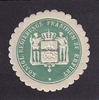 Erfurt Siegelmarke / Verschlussmarke / Königl. Regierungs Präsidium zu Erfurt