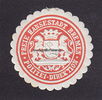 Bremen Siegelmarke / Verschlussmarke / Freie Hansestadt Bremen / Polizei-Direktion