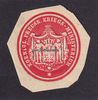 Preussen Siegelmarke / Verschlussmarke / Koenigl. Preuss. Kriegs-Ministerium