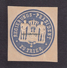 Trier Siegelmarke / Verschlussmarke / Regierungs-Präsident zu Trier