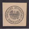 Hannover Siegelmarke / Verschlussmarke / Königliche Impfanstalt Hannover