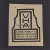 Hannover Siegelmarke / Verschlussmarke / VHA / Vereinigung Hannoverscher Architekten