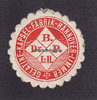 Hannover Siegelmarke / Verschlussmarke / Reklamemarke / Gelatine-Kapsel-Fabrik- ...
