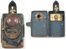 Deutschland Taschenlampe / Signallampe (rot-grün) / Pertrix Nr. 667 / für Flachbatterie -