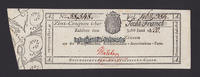 Westfalen Sechs Francs Zins - Coupon / Vierteljährige Zinsen / Reichsschulden - Amortisations - Casse. -