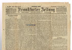 Frankfurt Frankfurter Zeitung und Handelsblatt -