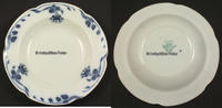 Mettlach / Saarland Teller etwas tiefer/ Steingut / Jugendstil / Villeroy & Boch / Dekor Milla -