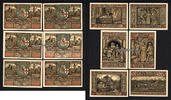 Eisenach 6 x 50 Pf Ausgabe zur Wartburgfeier -