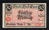Ems, Bad / Hessen-Nassau 50 Pf Stadt -