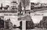 Heeren / Kamen Ansichtskarte / Postkarte / Gruss aus Heeren i.W. / Mit Zeche Königsborn II/V -