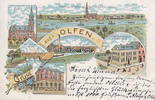 Olfen / Westfalen Ansichtskarte / Postkarte / Litho / Gruss aus Olfen -