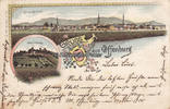 Offenburg Ansichtskarte / Postkarte / Gruss aus Offenburg / Schloss Ortenberg. -
