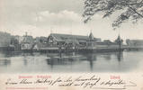 Lübeck Ansichtskarte / Postkarte / Lübeck / Badeanstalt - Krähenteich -