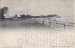 Travemünde / Lübeck Ansichtskarte / Postkarte / Strandparthie zu Travemünde. -