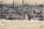 Lübeck Ansichtskarte / Postkarte / Gruss aus Lübeck. -