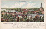Eutin Ansichtskarte / Postkarte / Litho / Gruss aus Eutin. / Vom Kamp gesehen. -