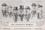 Bruxelles/Brüssel/Belgien Ansichtskarte / Postkarte / Les Chapeaux Basile / 48 & 50, Boulevard du Nord -
