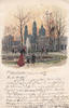 München Ansichtskarte / Postkarte / Litho / München, Hofgarten. -