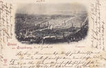 Augsburg Ansichtskarte / Postkarte / Gruss aus Augsburg. / Totalansicht. -
