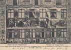 Augsburg Ansichtskarte / Postkarte / Gruss aus der Fuggerstadt. / Fresken am Fuggerhaus. -