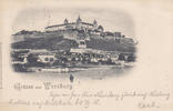 Würzburg Ansichtskarte / Postkarte / Gruss aus Würzburg. / Festung. -