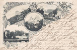 Mindelheim Ansichtskarte / Postkarte / Grüsse von der Freundsburg. -