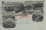 Bregenz / Bodensee / Vorarlberg / Österreich Ansichtskarte / Postkarte / Litho / Mondscheinkarte / Gruss aus Bregenz am ... -