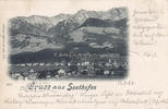 Sonthofen Ansichtskarte / Postkarte / Gruss aus Sonthofen -