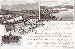 Velden / Pörtschach / Österreich Ansichtskarte / Postkarte / Litho / Gruss vom Wörther See / Pörtschach / Velden -
