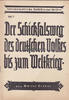 Drittes Reich Gruber / Nationalpolitische Aufklärungsschriften / Der Schicksalsweg des... -