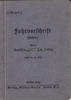 Drittes Reich Freiherr von Fritsch / Fahrvorschrift / Ausbildung des Zugpferdes / Heft 2 -