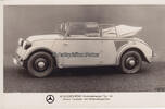 Deutsches Reich Werkfoto Mercedes-Benz / Heckmotorwagen Typ 130 / Offener Viersitzer mit... -