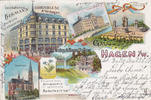 Hagen in Westfalen / Altenhagen / Hohensyburg Ansichtskarte / Postkarte / Litho / Geschäftshaus Hermann Kornblum -
