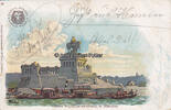Coblenz / Koblenz Ansichtskarte / Postkarte / Remy's Stärke Fabrik-Marke / Kaiser Wilhelm-Denkmal -
