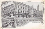 Wien / Österreich Ansichtskarte / Postkarte / Hotel Nagler, Wien, III. Rennweg No. 59. -