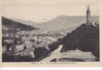 Altena / Westfalen Ansichtskarte / Postkarte / Altena i. W. - Blick auf Kriegerdenkmal und Burg -