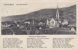 Handschuhsheim / Heidelberg Ansichtskarte / Postkarte / H'heimer Nationallied -