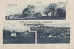 Fuchsmühl / Bayern Ansichtskarte / Postkarte / Gruß von Mariahilfberg b. Fuchsmühl / Schulhaus /.. -