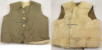 Drittes Reich Wehrmacht / Schaffellweste -